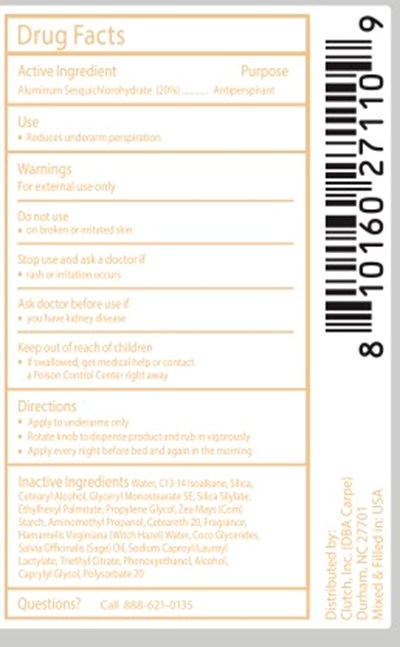 Label (Carpe Vanilla Back)